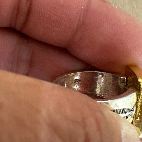 SS Turquoise Ring - Picture 5 of 10